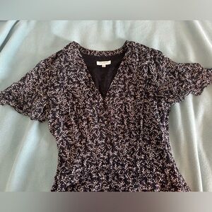 Floral Dress - Navy and White women’s 8